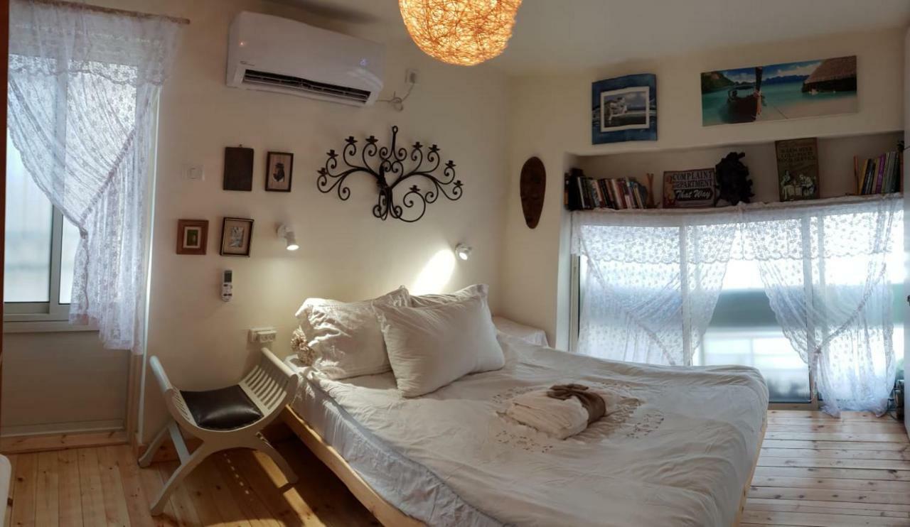 Ferienwohnung Studio Apt Great Location Heart Of Downtown District Haifa Exterior foto